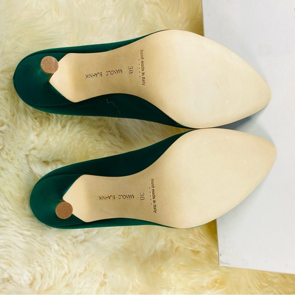 New authentic Manolo Blahnik hangisi 105mm heels - Picture 9 of 16